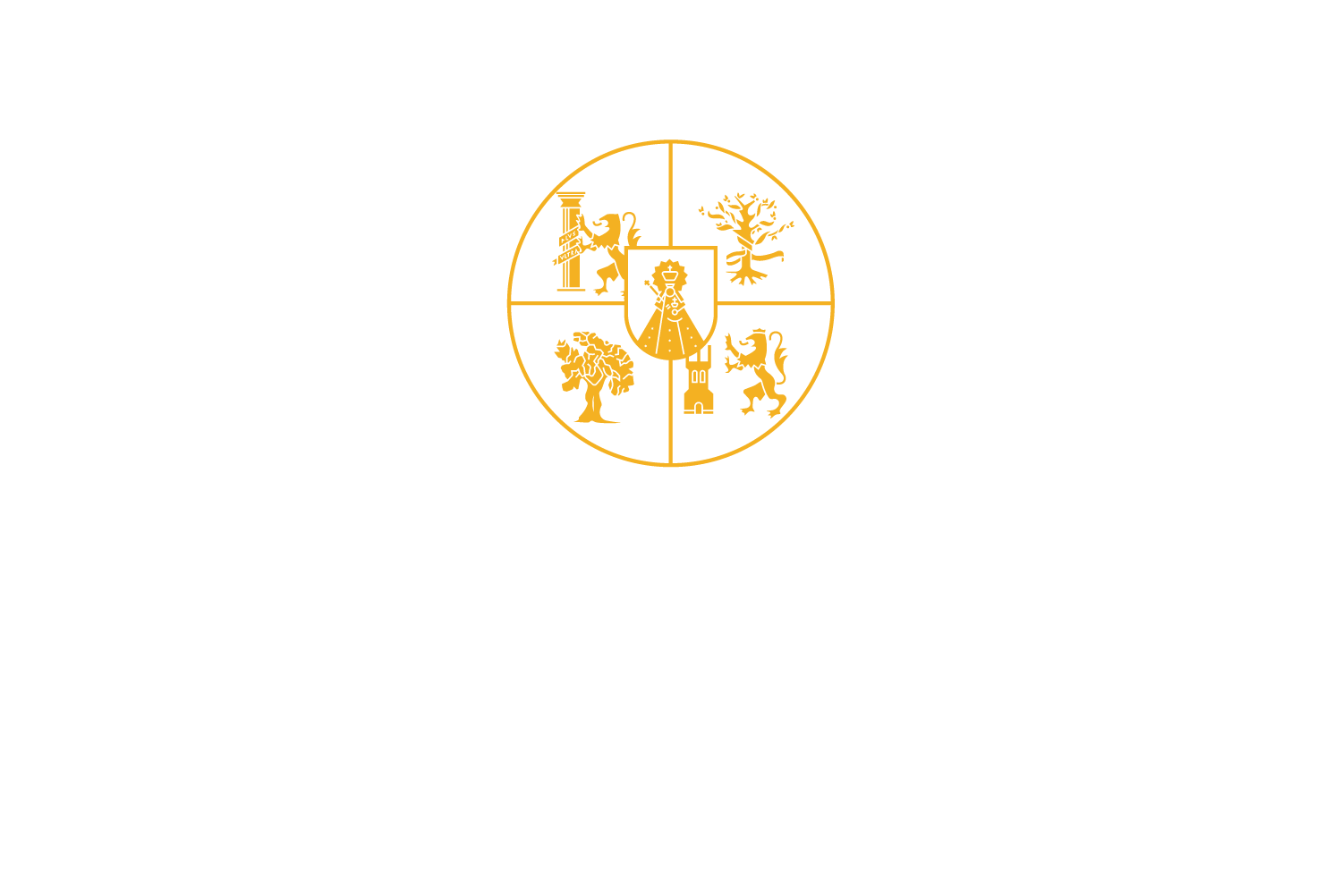 Logotipo del Departamento de Didáctica de las Ciencias Sociales, de las Lenguas y las Literaturas de la Universidad de Extremadura vertical con variación para fondos negros